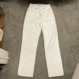 Abercrombie The 90s Straight Ultra High Rise